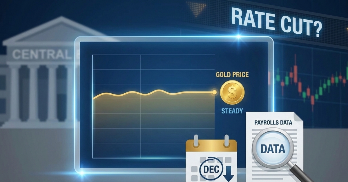 Gold Price Steady रही Payrolls Data