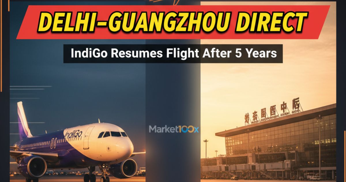 IndiGo Delhi Guangzhou flight