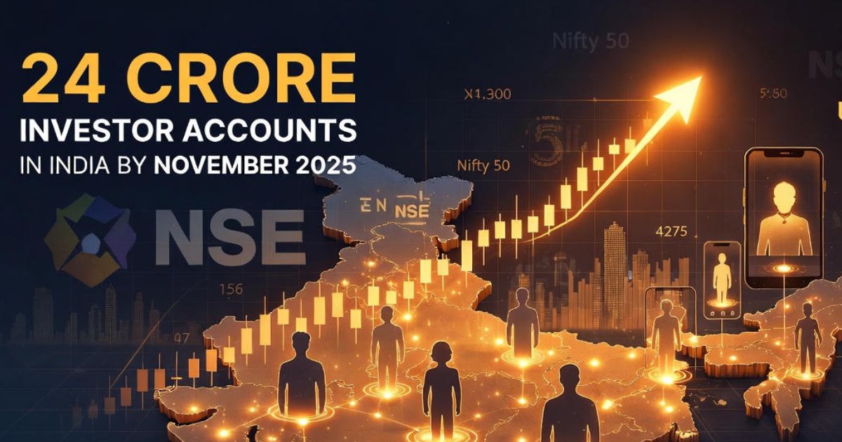 NSE Investor Accounts Cross 24 crore