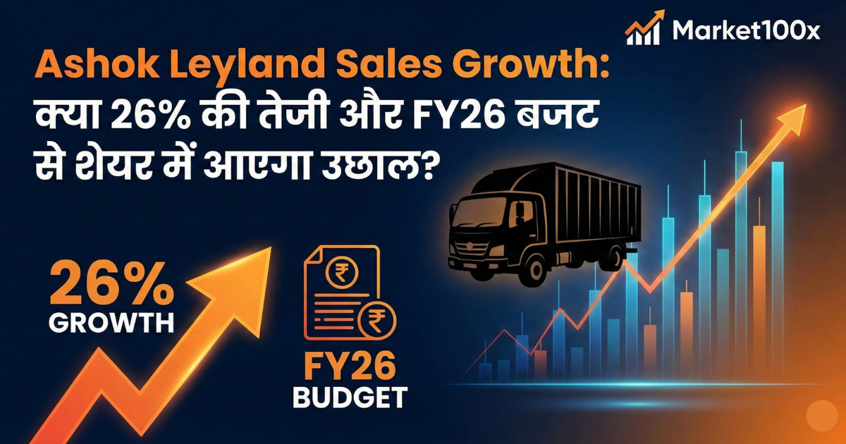 Ashok Leyland Sales Growth
